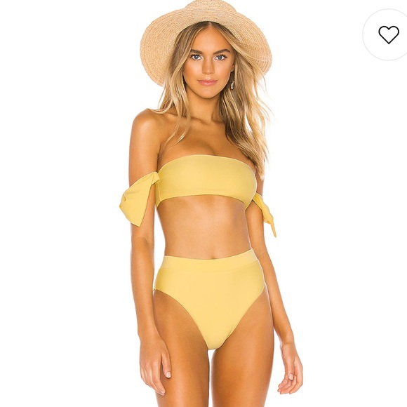 Tularosa x REVOLVE Yellow Felicity Bikini Bottom - Picture 4 of 9